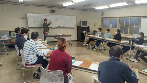 写真：愛知県職業訓練会館でのＴＷＩ監督者訓練員養成講習の様子
